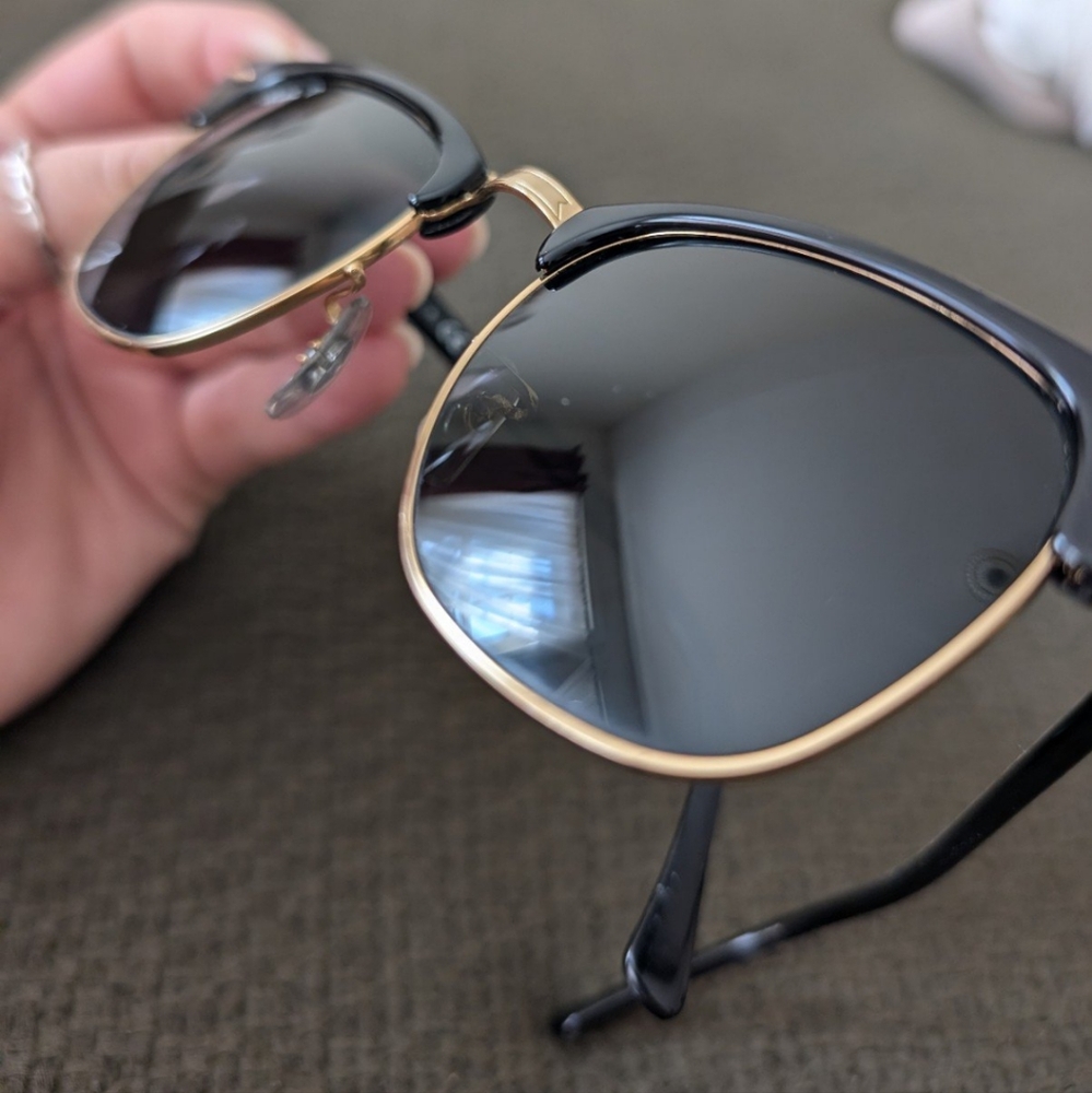 Ray-Ban Polarized Clubmaster Sunglasses - Picture 8 of 8